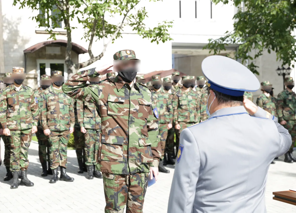Ceremonia depunerii Jurământului de credinţă Patriei de către audienţii INIS